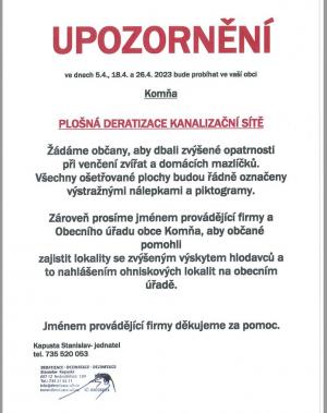 plošná deratizace